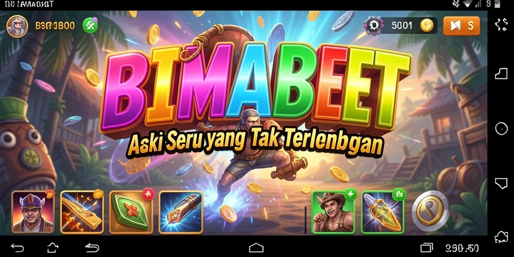 Tampilan aksi intens dalam game BIMABET dengan grafik yang memukau.