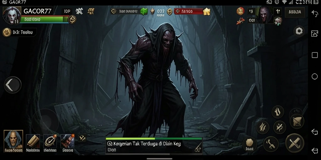 Gameplay GACOR77 yang menegangkan dan penuh horor.