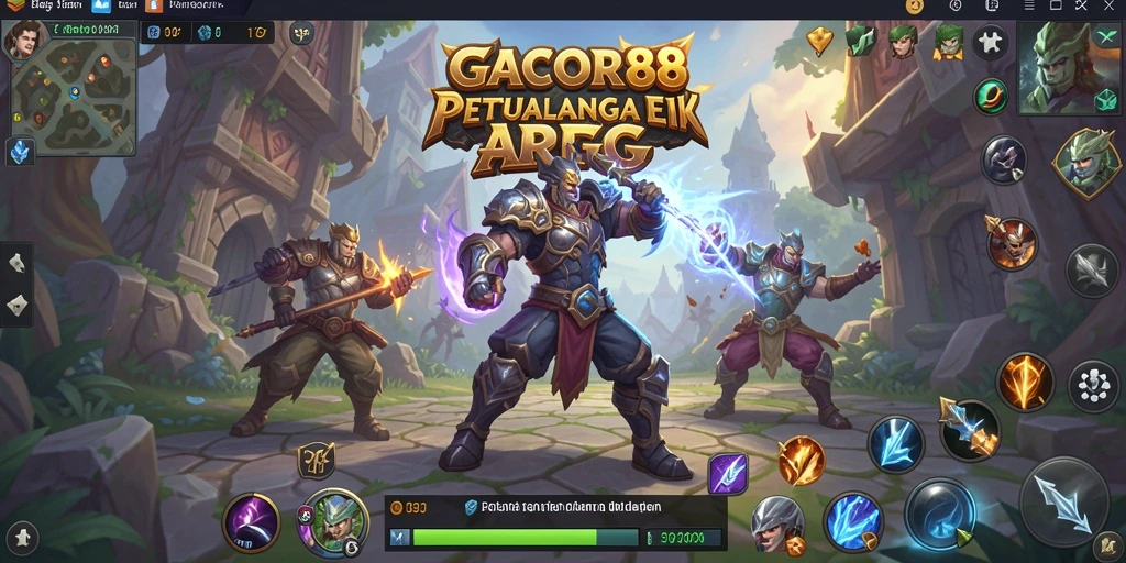 Gameplay seru dalam GACOR88 dengan aksi ARPG yang menantang.