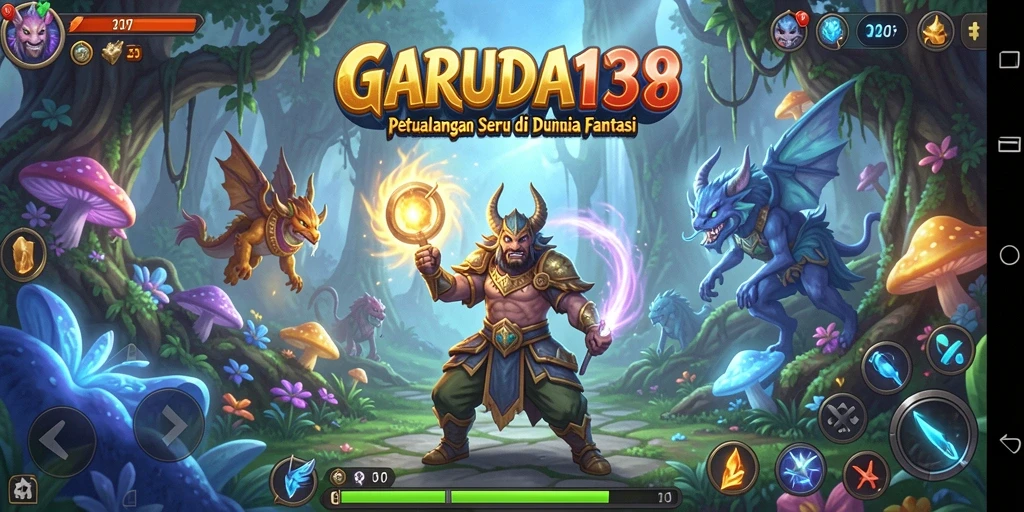 Tampilan gameplay GARUDA138 yang menampilkan aksi seru dan eksplorasi.