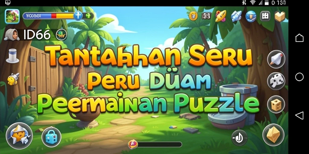 Tampilan gameplay menarik dari ID66 dalam tantangan Puzzle.