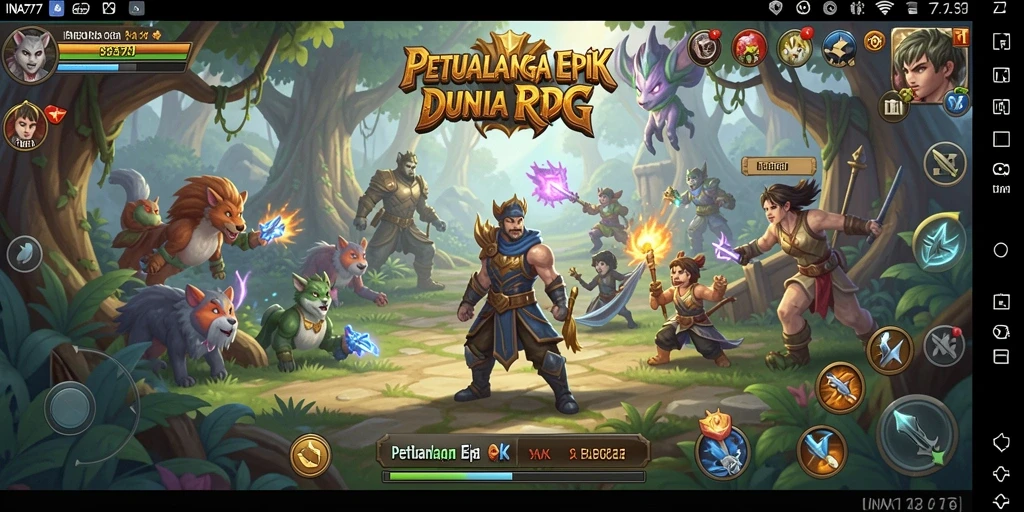 Gambaran gameplay menarik dari INA777 yang menunjukkan pertarungan epik.
