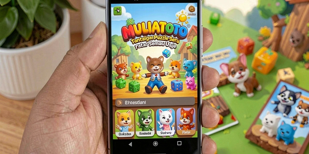 Tampilan gameplay menarik dari MULIATOTO yang penuh warna.