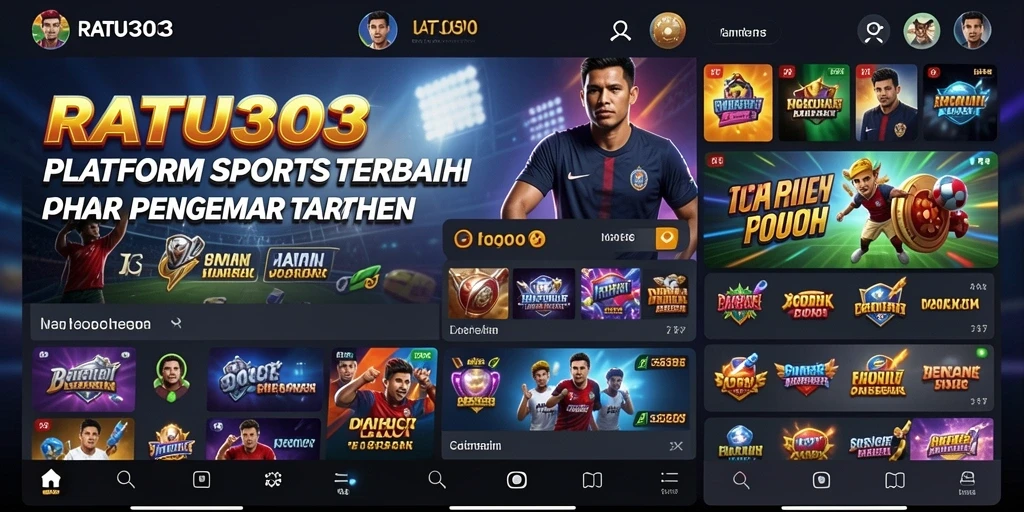 Tampilan antarmuka RATU303 dengan pilihan taruhan yang menarik.