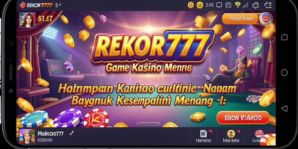 Gameplay seru dari REKOR777 dengan grafik menakjubkan.