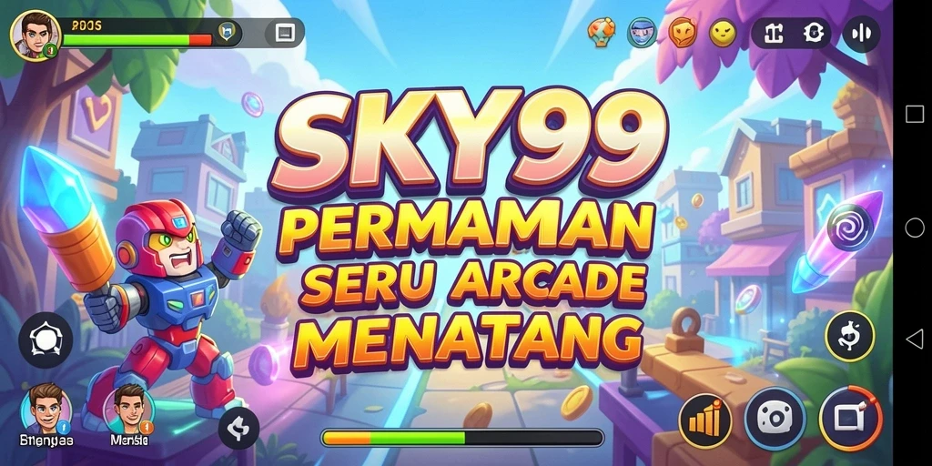 Tangkapan layar dari gameplay menarik dan penuh aksi di SKY99.