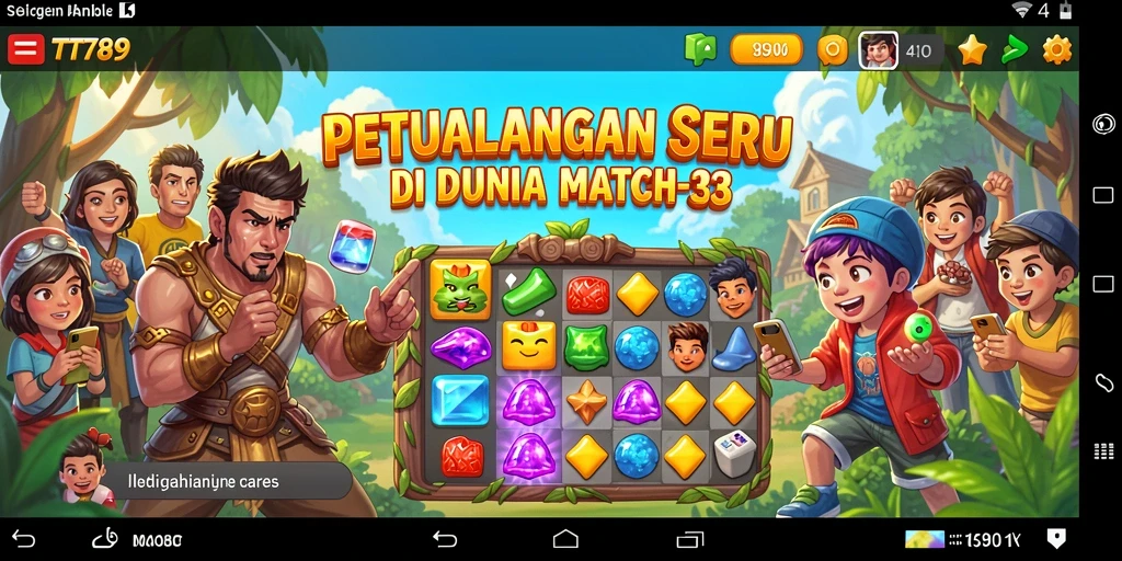 Screenshot utama TT789 menunjukkan gameplay yang seru dan penuh warna.